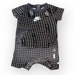 Nike gradient ombré one piece baby boy newborn romper